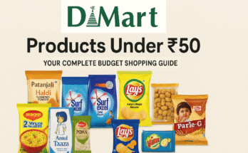 DMart Products Under ₹50: Your Complete Budget Shopping Guide