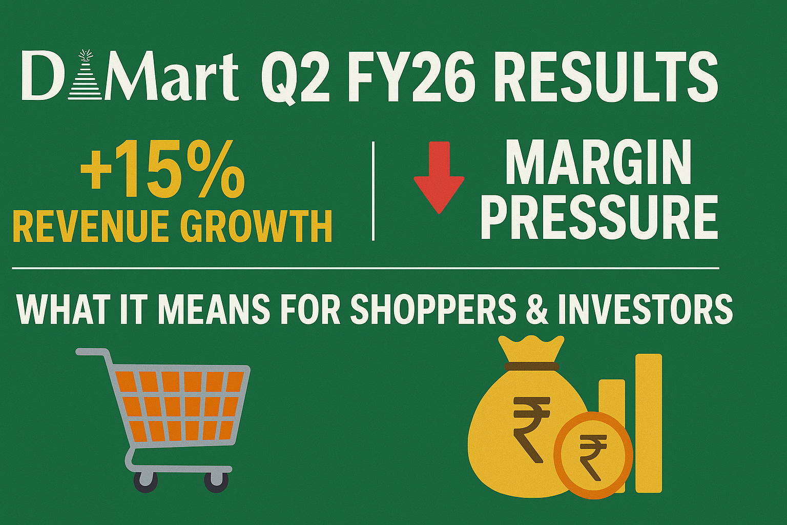 DMart Q2 FY26 Results Infographic: Revenue Growth, Margin Pressure and Investor Insights